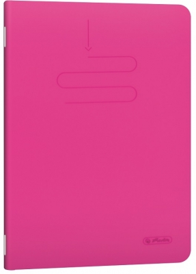 Caiet A4 60 file, coperta PP, patratele, colturi rotunjite, diverse culori
